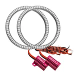 Oracle Compatible With Dodge Challenger 15-21 Wp Led Fog Halo Kit White See Warr. Fixed Price $193.00.