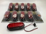 (10) Pilot NV-5026R Red Oval Surface Mount Led Trailer Brake Light Stop Lamp. Fixed Price $22.46.