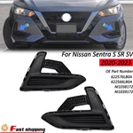 New Fits 2020-2023 Nissan Sentra Sr Sv Left Right Front Bumper Fog Light Cover. Fixed Price $23.99.
