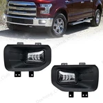 Fits 2015-2017 Ford F150 F-150 Led Bumper Driving Fog Lights Lamps With Bezel. Fixed Price $78.38.