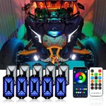 10X Rgb Led Rock Lights Turn Signal Brake Underglow For Can Am Maverick X3 Turbo. Fixed Price $69.23.