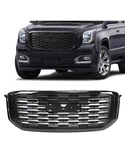 For Gmc Yukon Denali Style 2015-2020 22936421 Front Upper Grille Gloss Black Abs. Fixed Price $65.00.