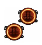 Oracle Lighting 07-15 Fits Jeep Wrangler High Powered Led Fog Lights 5775-005. Fixed Price $60.00.