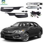 Pair Of Fog Light Lamps W/cover Wiring Kits For Honda Accord 2016-2017 Sedan 4DR. Fixed Price $58.46.
