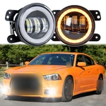For 2011-2014 Dodge Charger Pair 4" Led Fog Lights Front Bumper Driving Lamps. Fixed Price $38.99.