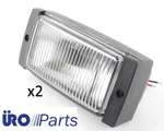 Set Of (2) Fog Lights W/ Bulbs Left & Right Side For Bmw E21 E23 E28 E30 - Uro. Fixed Price $109.75.