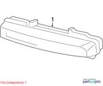 Mercedes-benz 2012-2013 C63 Amg Daytime Running Lamp 2049064802. Fixed Price $149.99.
