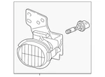 Genuine Gm Front Fog Lamp 22622589. Fixed Price $39.52.