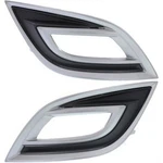 Set Of 2 Fog Light Trims Driving Lamp Driver & Passenger Side Left Right Pair. Fixed Price $106.68.