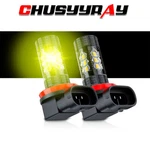 Chusyyray Led Fog Light Bulb H8 H11 Yellow 4500K High Power Lamps. Fixed Price $11.99.