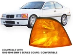 Fits 1992-1999 Bmw Series M3 Convertible Coupe Signal Light Driver Left Side. Fixed Price $14.57.