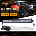 Auxbeam 32" Inch Curved Led Light Bar Spot Flood Offroad Driving Lamp 4X4WD. Fixed Price $108.99.