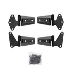Smittybilt 7687 Door Hinges Black Fits 2007-2018 Jeep Wrangler (jk/jku). Fixed Price $250.00.