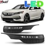 Winjet Oe-style Led Bumper Fog Lights +bezels Fits 2016-2017 Honda Accord. Fixed Price $122.95.