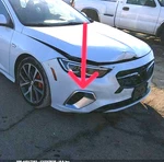 Buick Regal Sportback Gs (3.6L), 2018, 2019, 2020, Right Fog Light Lamp Cover. Fixed Price $60.00.
