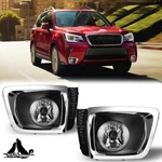2014-2018 Subaru Forester Xt Fog Lights W/bezel+wiring+switch Kit Clear Pair. Fixed Price $47.69.