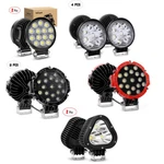 Nilight 27W/60W/51W Round Led Work Lights Bar Pods Fog Driving Lamps Trucks Atvs. Fixed Price $59.99.
