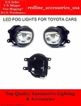 Oe Spec Led Fog Light Set Fits Toyota Avalon Corolla Camry Prius RAV4 Sienna. Fixed Price $69.95.