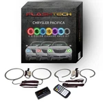 Rgb Multi Color Bluetooth Led Halo Kit For 06-09 Chrysler Pacifica Headlights. Fixed Price $194.60.