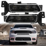 Pair Led Fog Light For 2018-2023 Dodge Durango 2017-2021 Jeep Grand Cherokee Srt. Fixed Price $103.50.