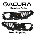 Acura Ilx Fog Light Covers Front Bumper Grille Oem Lh Rh 2013-2015. Fixed Price $173.45.
