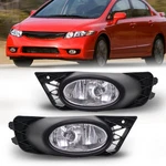 Rapoosans Driving Fog Lights Lamps Assembly Kit For 2009 2010 2011 Clear. Fixed Price $60.99.