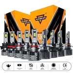 Auxbeam Canbus F22 F15 Led Headlight Bulbs H11 H4 9006 9005 H7 H13 9012 9007. Fixed Price $63.99.