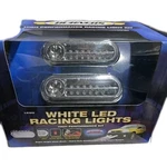 Pro Burners LS120 Chrome Finish Housing White Led Racing Lights Optronics - New. Fixed Price $24.99.