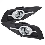 Spyder Auto 5076076 Fog Lights Chrome/clear For 12-14 Honda Cr-v. Fixed Price $62.93.