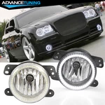 Fits 07-16 Jeep Wrangler 05-10 Chrysler 300 Pt Cruiser Led Halo Fog Lights Pair. Fixed Price $40.89.