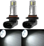 Led 20W H12 9055 White 6000K Two Bulbs Fog Light Replacement Plug Play Upgrade. Fixed Price $27.00.