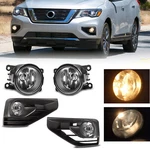 Pair For 2017 2018-2020 Nissan Pathfinder Fog Lights Bumper Lamps Assembly. Fixed Price $32.00.