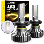 Auxito H7 Led Headlight Bulb Kit High/low Beam 6500K Super White 20000LM. Fixed Price $29.99.