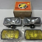 Zelmot Lights Rare Vintage Fog Day Nos White & Amber Lenses.. Fixed Price $215.00.