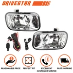 Drivestar PAIR:2 Clear Lens Fog Lights Set For 2009-10 Dodge Ram 1500 2500 3500. Fixed Price $72.02.