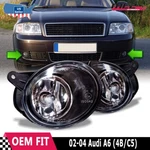 2002-2004 Fog Lights For Audi A6 Bumper Driving Lamps Replacement Clear Pair. Fixed Price $36.99.
