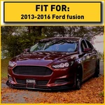 Pair Black Fog Light Hole Cover Left & Right 2013-2016 Ford Fusion 2015 Eoe. Fixed Price $20.89.