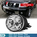 Fog Light Driving Left Driver Side For 2004-2015 Nissan Titan 2005-2007 Armada. Fixed Price $14.99.