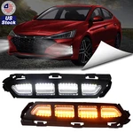 Led Front Daytime Running Light Turn Signal Fog Lamp For Hyundai Elantra 2019-20. Fixed Price $46.19.