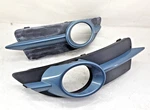 2007-2010 Vw Eos Front Bumper Left & Right Fog Light Bezels Eismeer Blue Oem. Fixed Price $49.99.