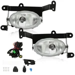 Ecotric Lights Compatible With 2006-2008 Honda Civic Coupe Si Driving Fog.... Fixed Price $43.29.