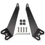 2PC Led Bar Hood Mounting Brackets 07-18 Jeep Wrangler (for Anzo PN:881026). Fixed Price $75.95.