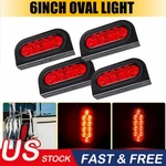 6INCH Oval Trailer Tail Light With Flush Grommets Plugs W/mounting Bracket. Fixed Price $46.54.