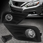 For 16-18 Nissan Altima Clear Lens Front Bumper Fog Light Lamps W/bezel+switch. Fixed Price $34.41.