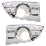 Oem Grade Pair Front Fog Light Trim Bezels 09 Ford Taurus Se 3.5L 8G1Z17E811AA. Fixed Price $164.31.