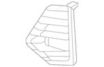 Genuine Nissan Fog Light Cover 62253-5RY5A. Fixed Price $88.59.