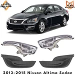 Front Fog Light Cover & Lamp Assembly Kit For 2013-2015 Nissan Altima Sedan. Fixed Price $39.00.