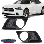 Pair Fog Lights Bezels For 2011-2014 Dodge Charger R/t,se, Sxt, Plus Models. Fixed Price $21.99.