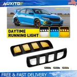 Led Daytime Running Light Turn Indicator Fog Lamp Bumper For Honda Civic Type. Fixed Price $62.69.