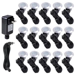 Yescom 15-PACK 12V IP67 Outdoor Landscape Led Cool White In-ground Step Lights. Fixed Price $69.90.